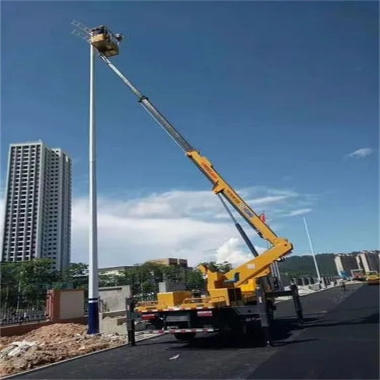 湖州维修路灯的曲臂升降车出租